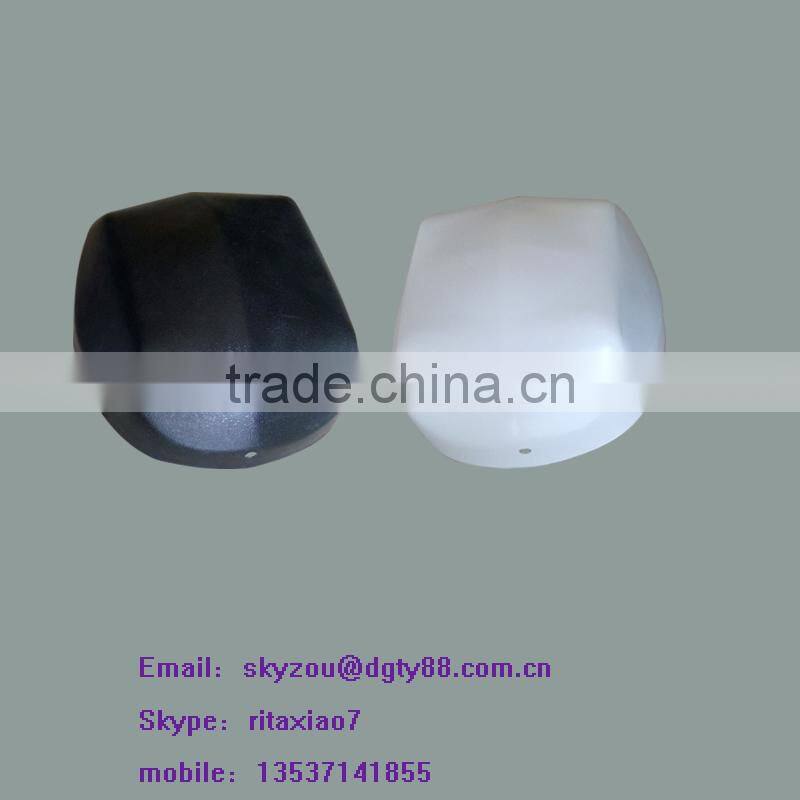 china supplier vacuum formed thick film blister white and black color plastic hats