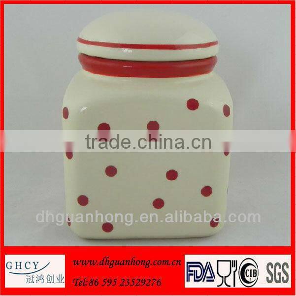 Tea Coffee Sugar Jar