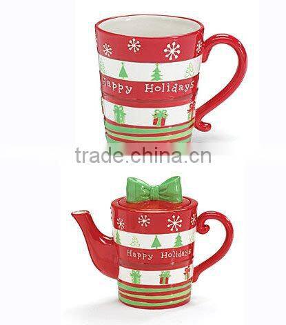 Stoneware 5" Ceramics Pet bowl