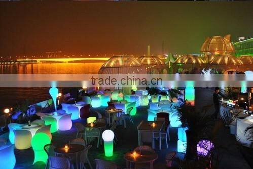 2016 Newest led furniture /led light bar table/tables for the wedding party