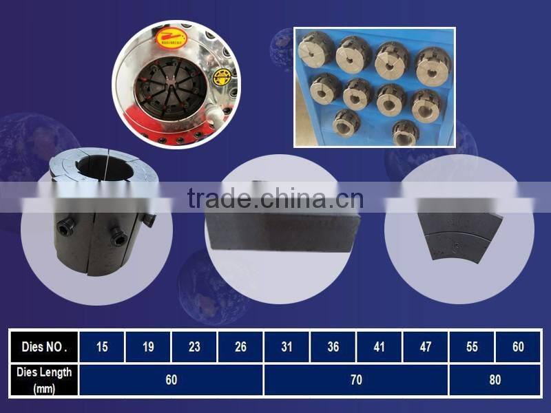 FY91A 1/4" to 2" 4 wires hydraulic water hose crimper For sale