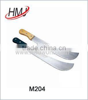 Plastic or wood handle sugar cane knife matchet