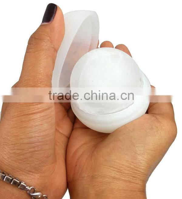 FDA 4 sphere ice balls mold christmas silicone ice cube tray