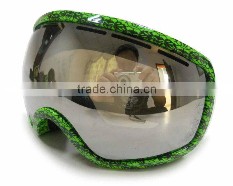 hydrofilm frame and full lens in REVO mirror sports eyewear,custom ski goggles,ski goggles