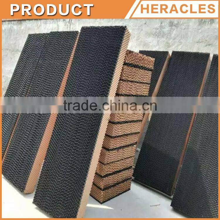 Heracles Wet Curtain Paper Cooling Pad chicken farm cooling pad on sale