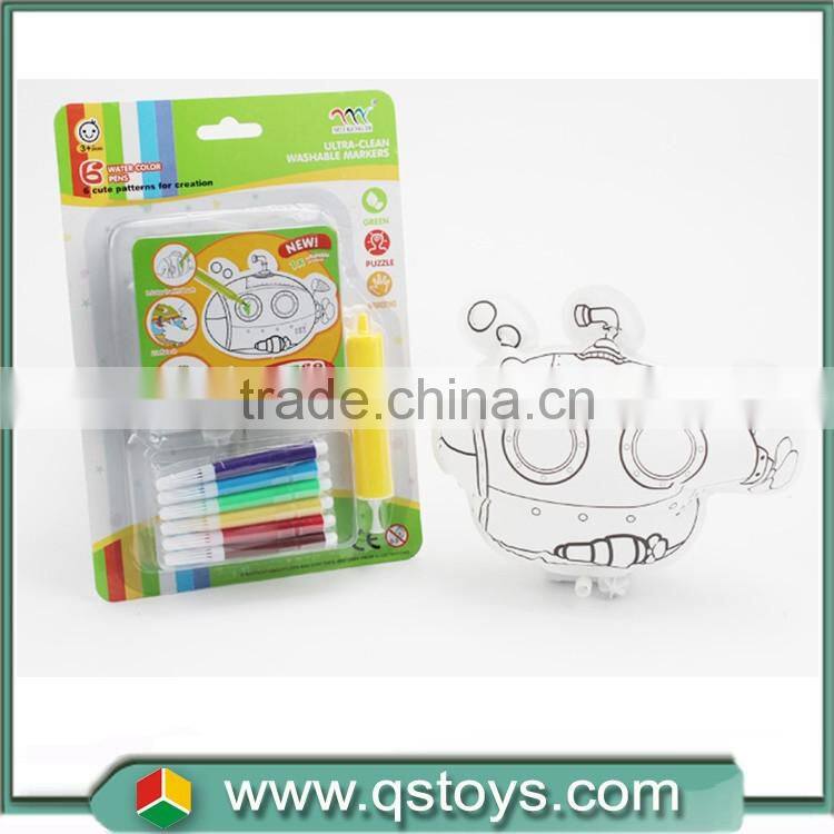 2017 New DIY Inflatable friction plane toys for kids play