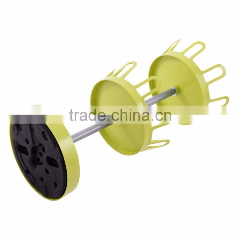 Home furniture simple swivel ABS slippers rack, 2-tier waterproof shoe rack