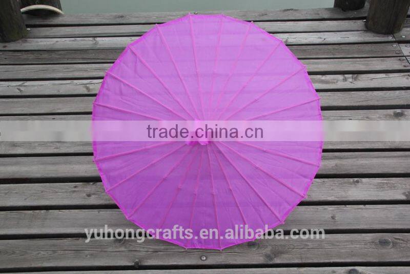 Chinese silk parasol for wedding party and gift