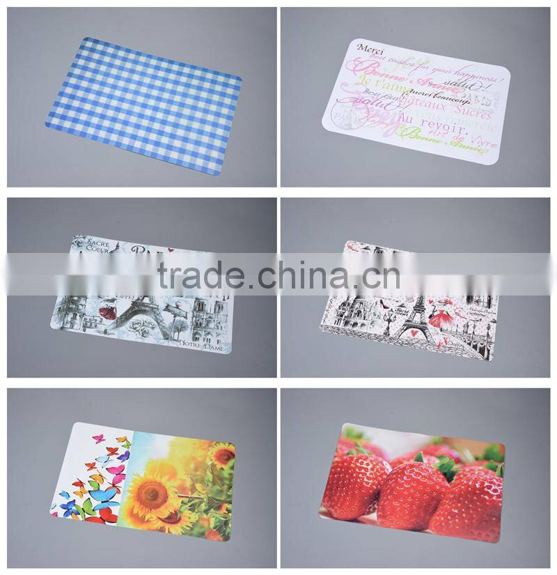 Rectangle Square Corner Design Mats/Placemat