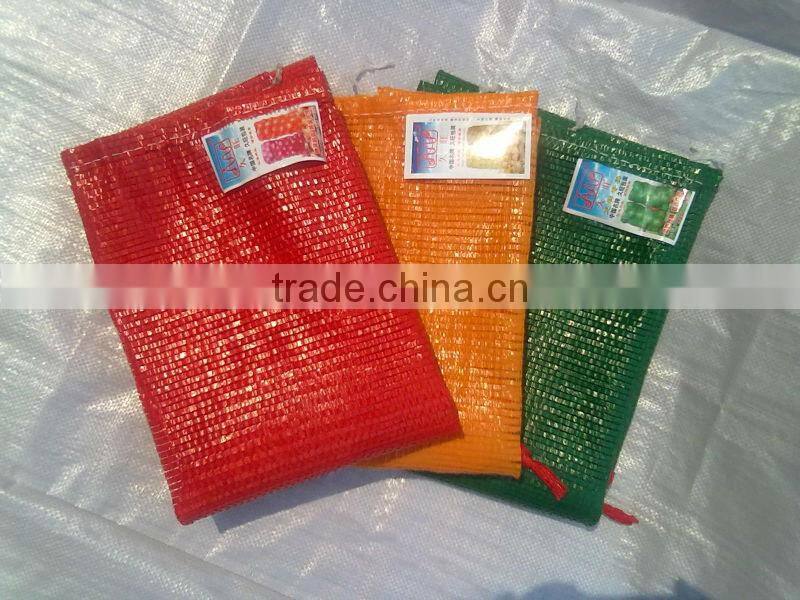 onion mesh packing sacks with drawstrings onion mesh bag