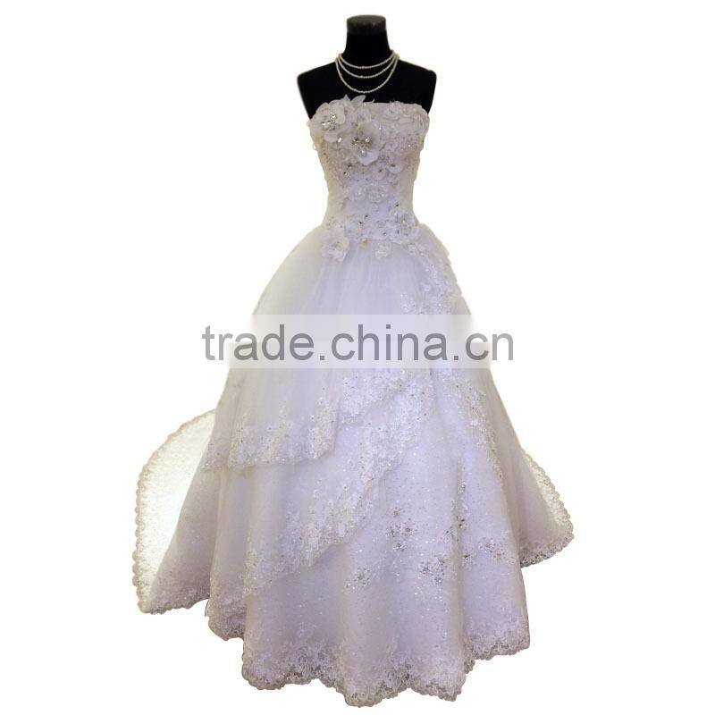 Wholesale Wedding Dresses 2014 New Fashion Off-Shoulder Women Wedding Dress