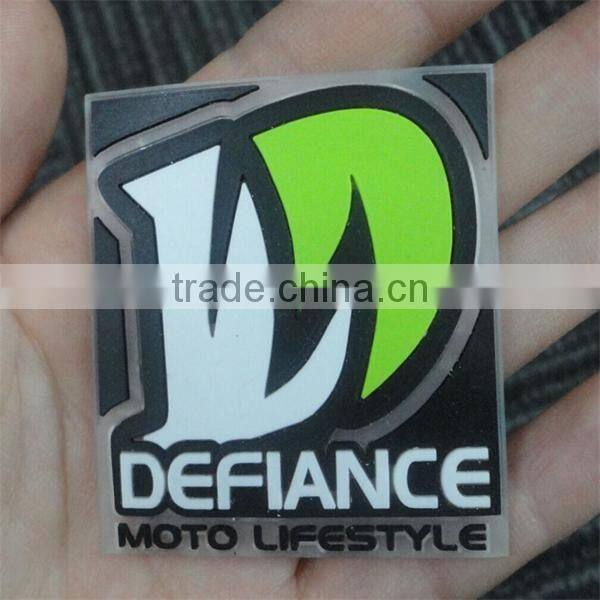 2016 china factory facny custom embossed rubber patches for bags