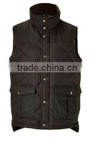 Nice design men winter cotton vest