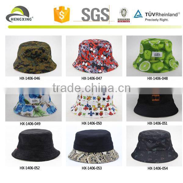 Men's Outdoor Bush Caps Camo Bucket Fishing Hats