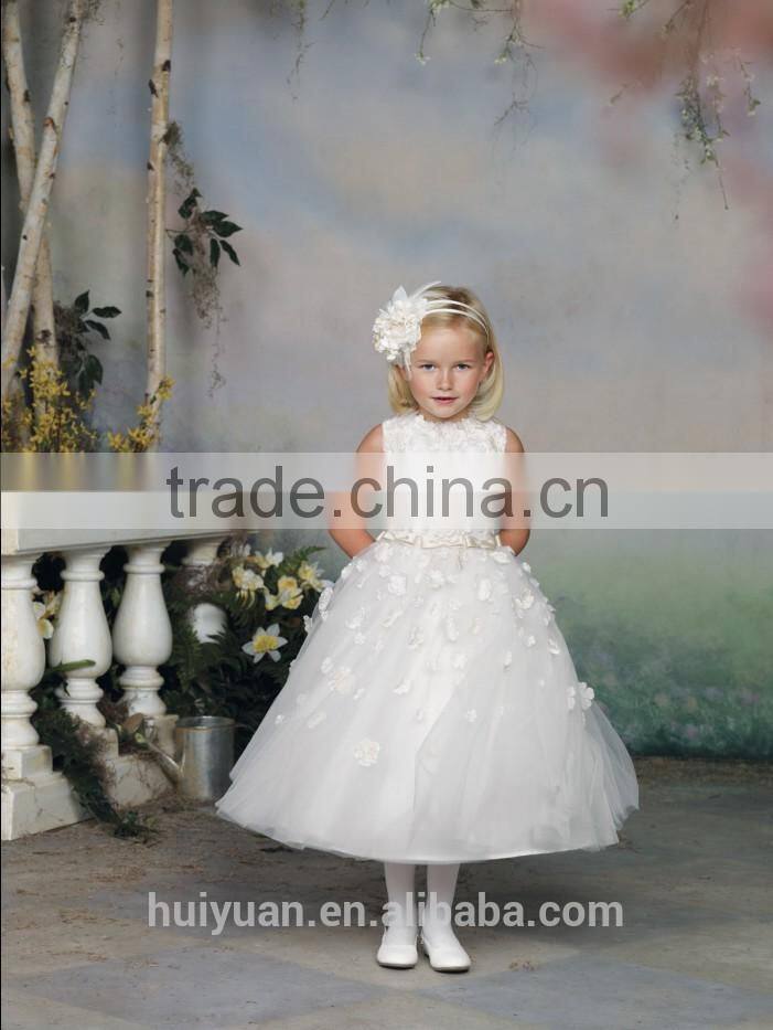2015 new design fashion baby girl party wear dress