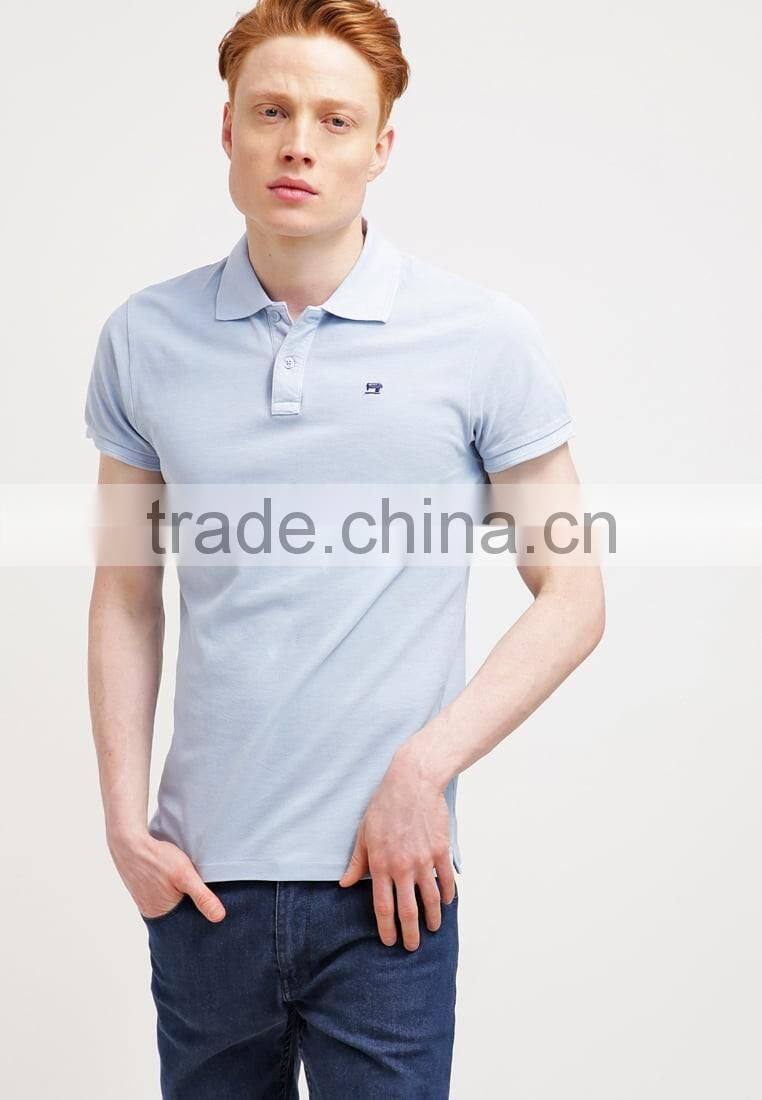 Mgoo New Design Custom Logo Embroidery Polo Shirts Fitting Shape Split Hem Poloshirt Clothing China Manufacturers