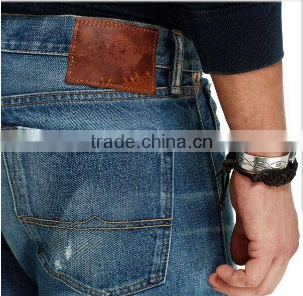 Biker Jeans Fashion Denim trousers(LOTK091)