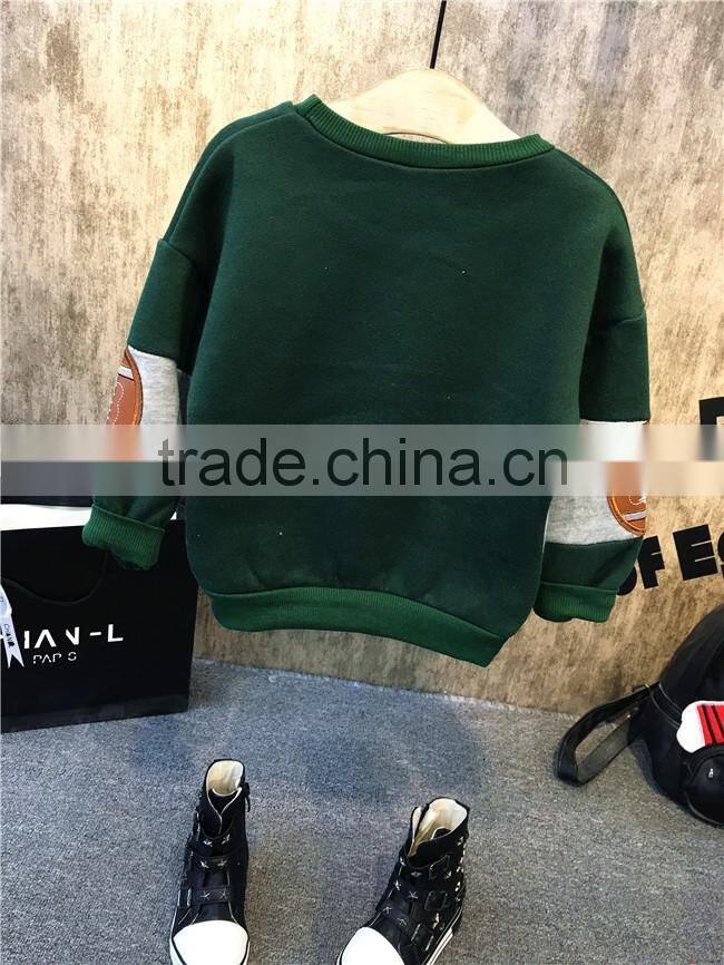 Korean kids wear tshirt design winter cotton fashion tops children apparel clothing