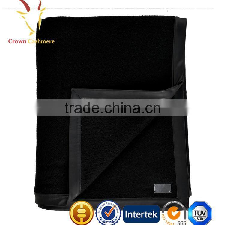 Warmly Wool and Silk Baby Fleece Double Layer Blanket with Logo