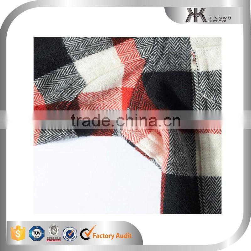 OEM Plaids Design Flannel Cotton Shirts China Suppliers Mens Shirts