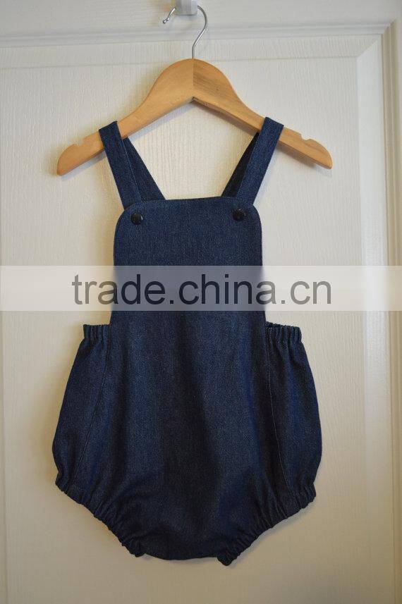 100% linen sleeveless summer baby clothes romper baby romper