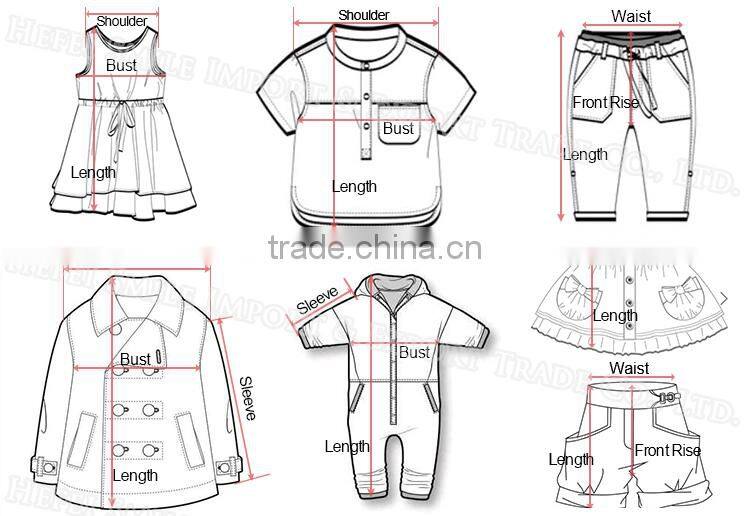 S60382B 2017 Hot sale Children's cotton girls cute summer High waisted pants
