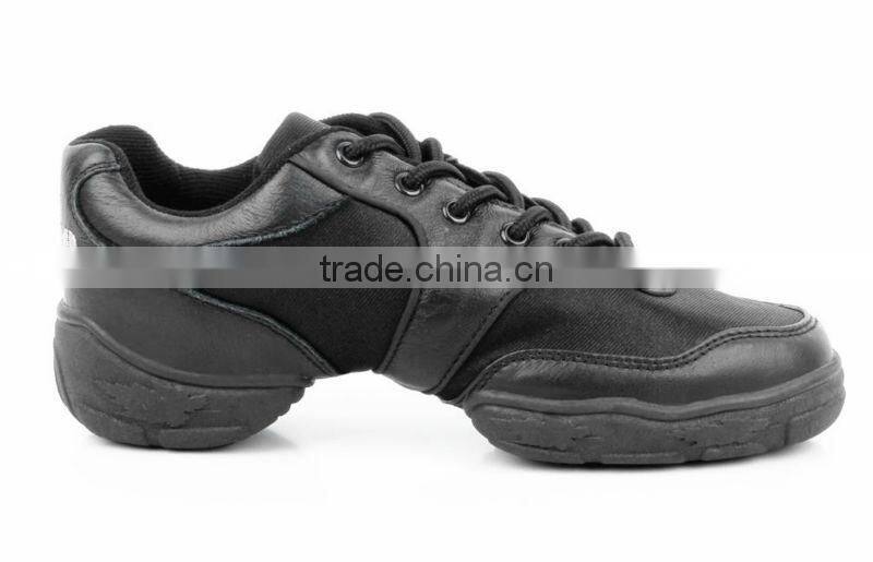 Revolution Dancewear Black Suede Mesh Jazz Hip Hop Sneaker Shoes 0907