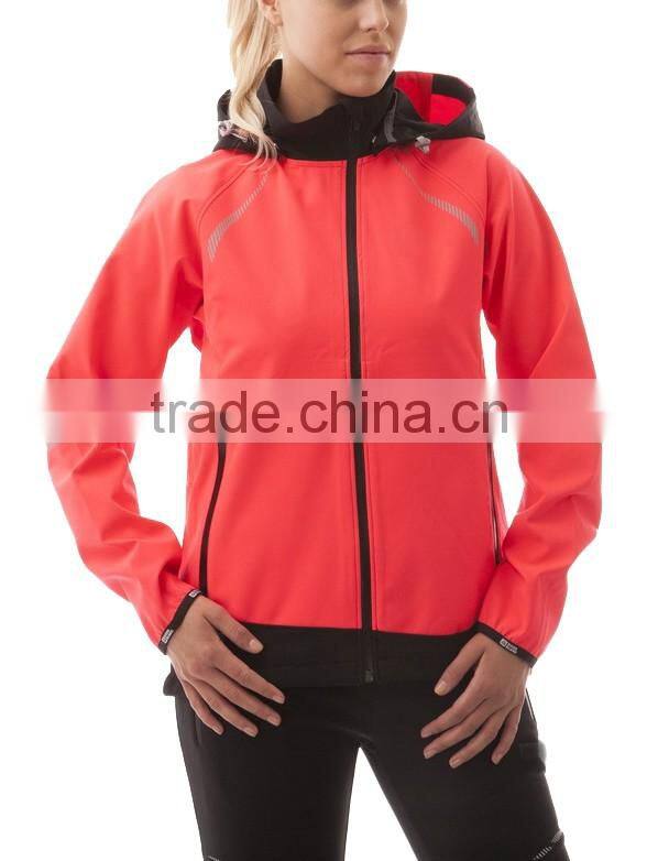 2016 high visibility membrane 3LL light women winter biker jacket