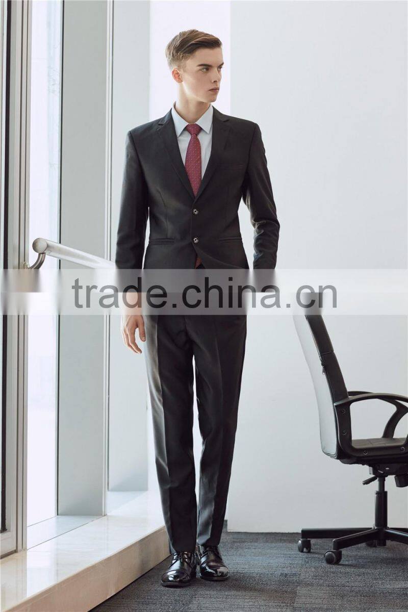 OEM Custom Made Stock China Cheap Black Wedding Best Man Suits