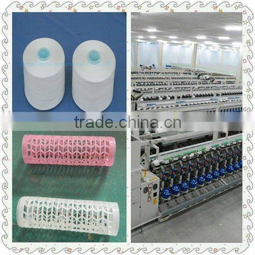 China 100% polyester spun yarn for sewing use