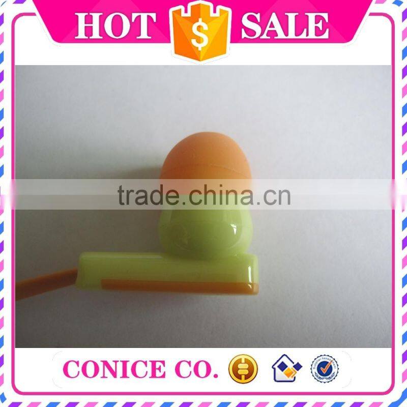 china factory directly sale flat cable wired mini earphones for mobile phone