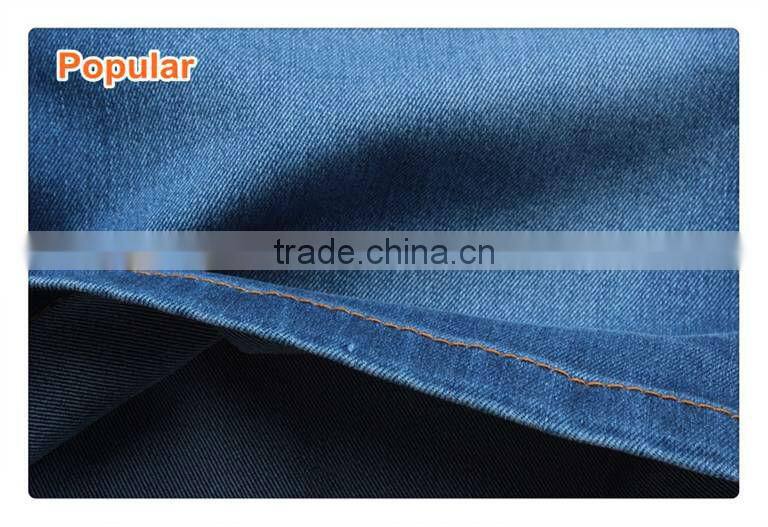 indigo blue for woman jeans denim fabric