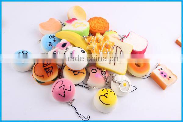 Stress relase squishy Kawaii toys 15pcs/set PU Soft squishy slow rising toys
