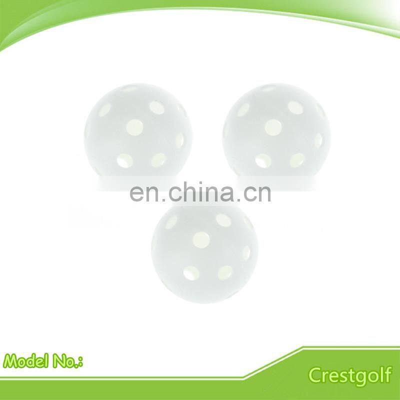Plastic Golf Balls PE Balls Indoors Practice Range Ball