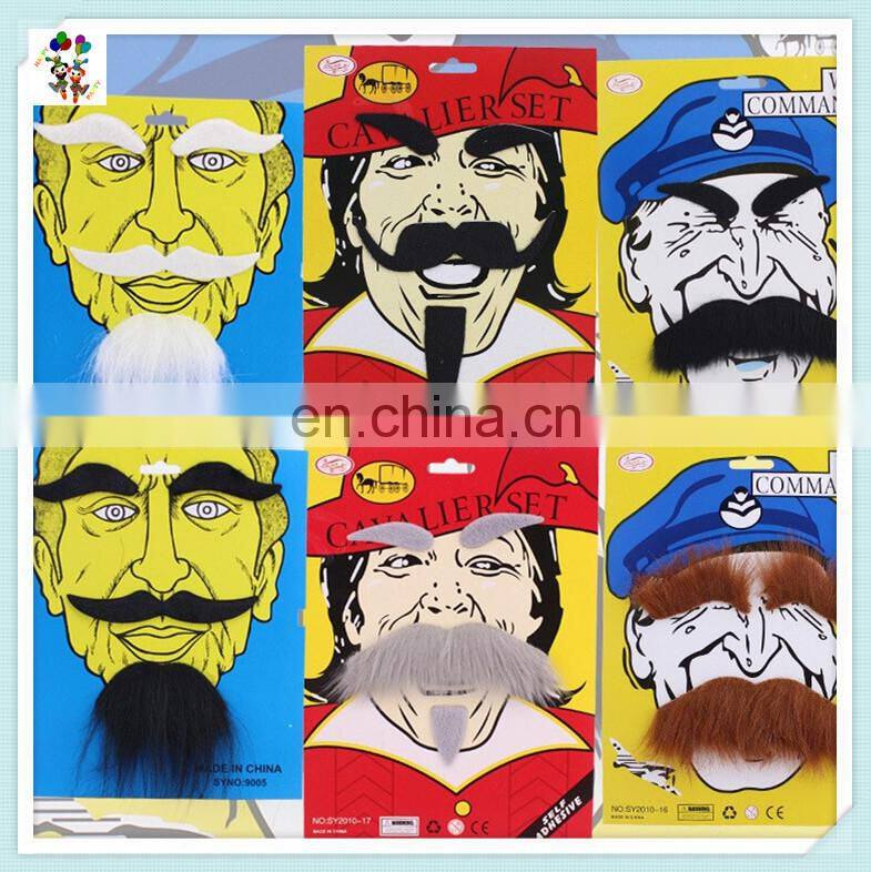 Halloween Party Stylish Funny Black Fake Moustache and Eyebrow HPC-0387