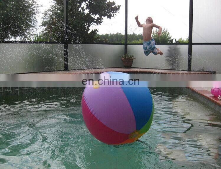 Promotion Outdoor Toys kids play Sprinkler Aqua splash Beach Ball