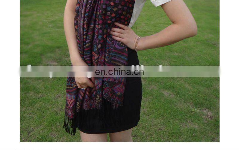 2012 fashion polka dot shawl pashmina wholesale