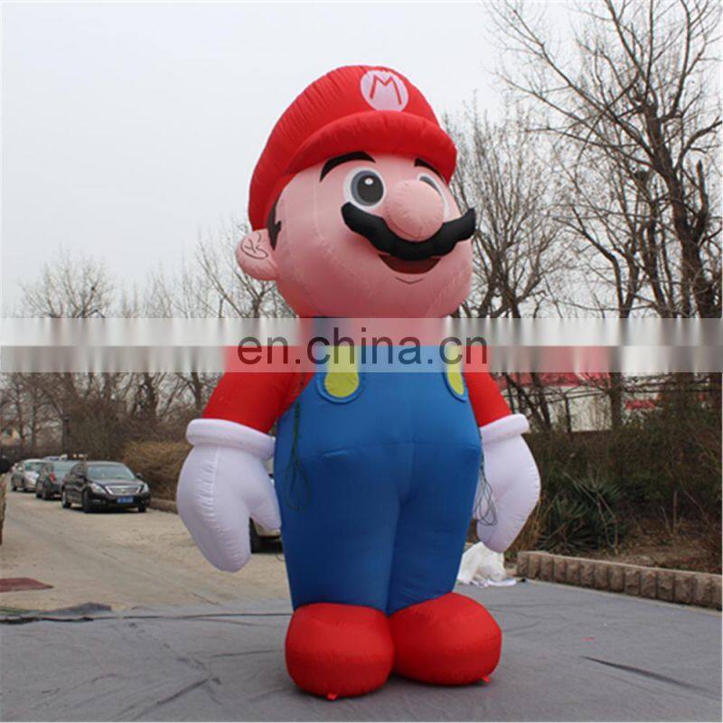 4m high inflatable film hero Super Mary sam yu 8009