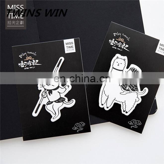 Bangladesh Hottest Business gift kawaii stationery promotion different shaped paper sticky notes memo pad with custom logo