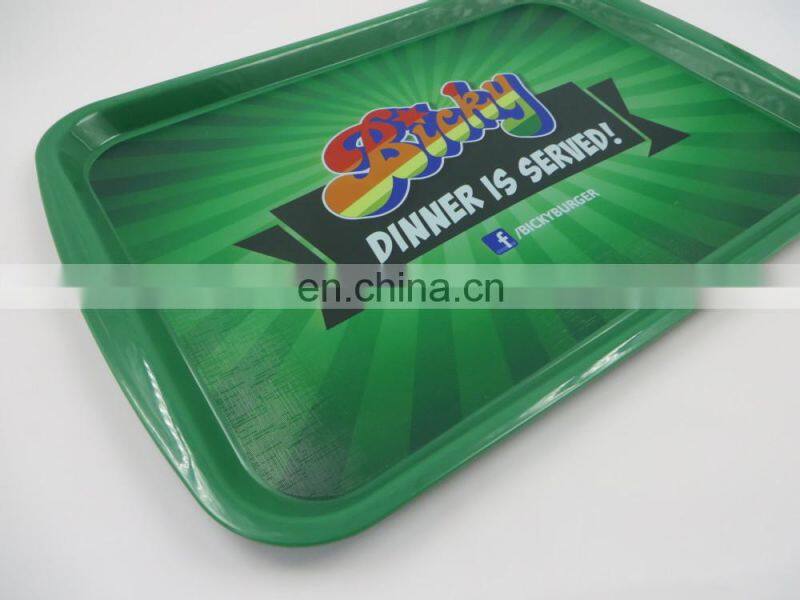 PS plastic beer bottle non slip bar serving tray