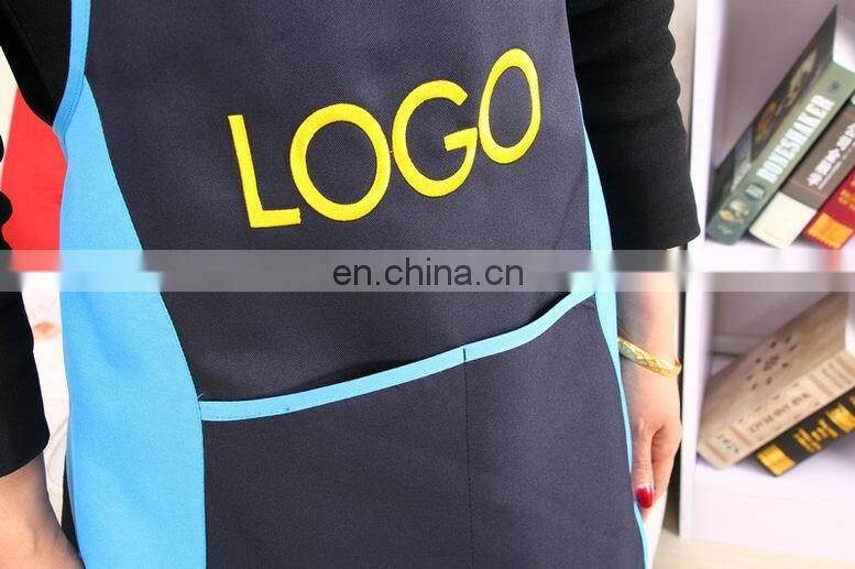 Customized logo cotton apron kitchen