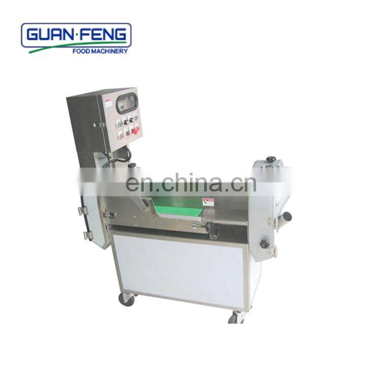 Fast speed electrical adjustable double-end fruit vegetables potato cutting machine