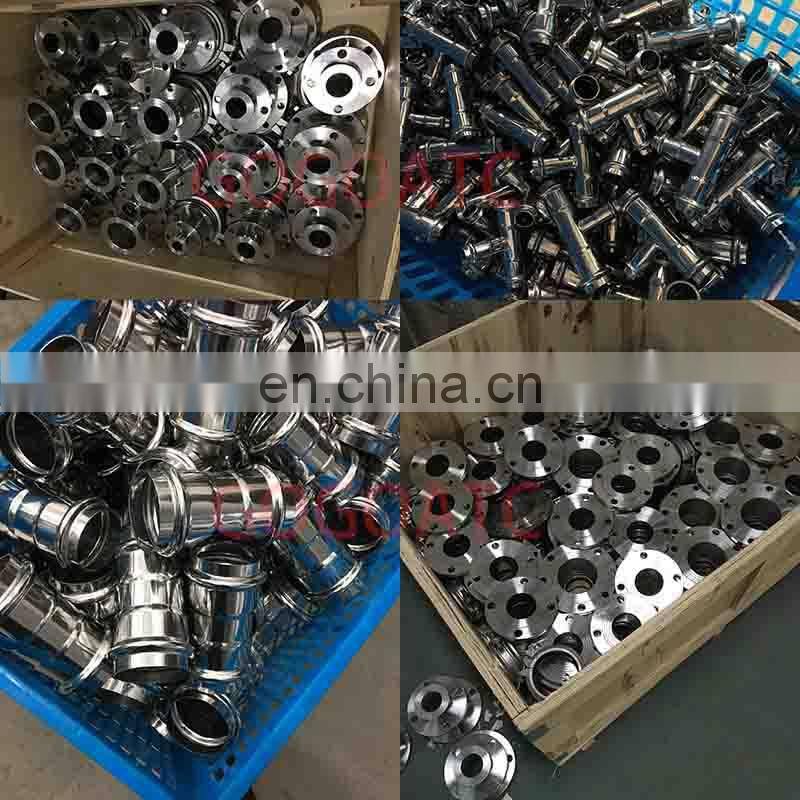 Ferrule connection water joint DN15/20/25/32/40/50 press tee reducing T type stainless steel 304 sanitary pipe sanitary fittings