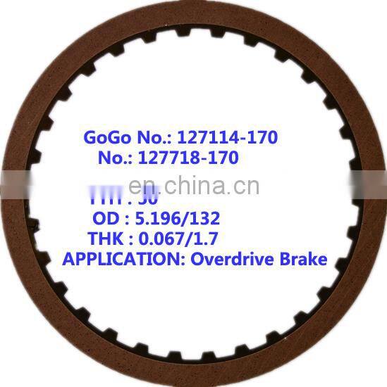 Transmission Friction Plate Kit For TOYOTA/U540E A4LB-1 gearbox repair clutches 211706-170/211704-147/211700-157/211702-152