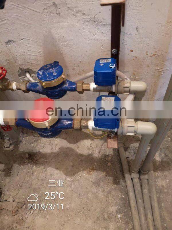 cwx-25s 2.5nm 3v 5v 12v 24v 110v 220v brass automatic water shut off valve with manual function