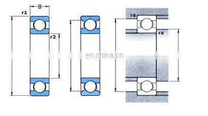 China Factory Supply Bearing 6206 C3 6206 2RS Radial Ball Bearing