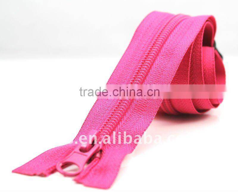 High Quality #5 Lace Fashion two way nylon zipper