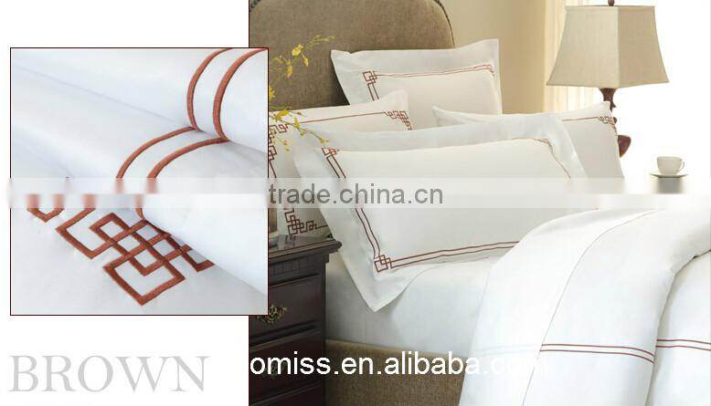 100% cotton white cotton embroidered duvet cover hotel towels and bed linen