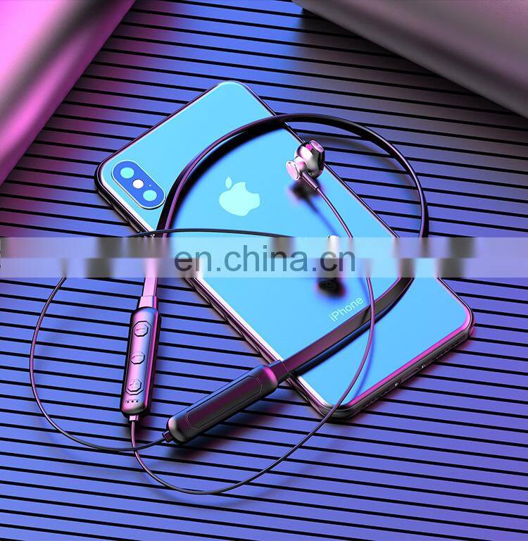Golden Sky Sports Stereo Wireless Headset Bluetooth Earpiece Wireless Earbuds Bluetooth Earphone Neckband Bluetooth Headphones