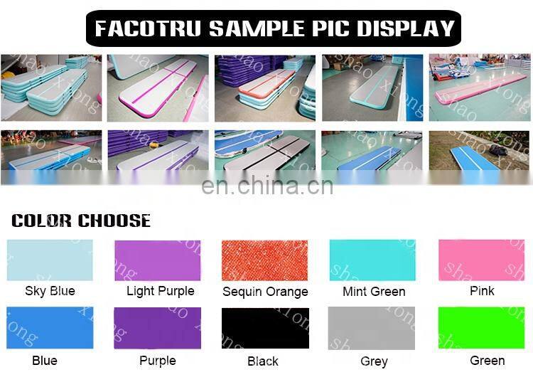 Outdoor Indoor Eco-friendly Products Inflatable Air Track Gymnastic Fitness PVC Gym Exercise Air Airtrack Mat Yoga Mat Set